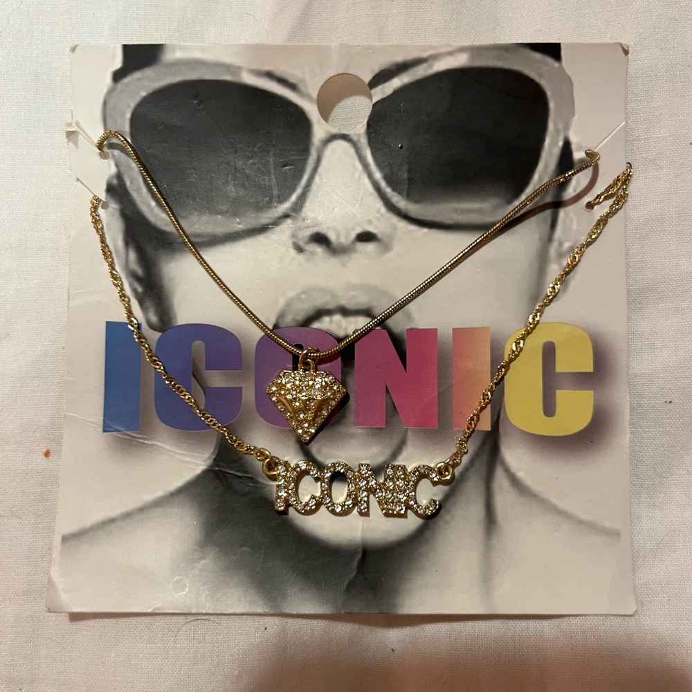 Iconic Gold Tone Heart Necklace